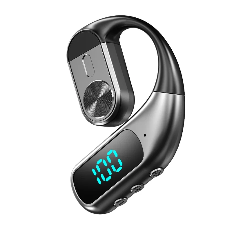 Bone Conduction Running Headphones - Wireless Bluetooth Headphones With Microphone Earphone