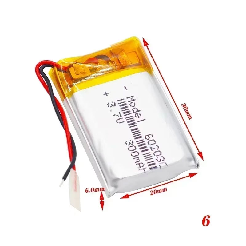 3.7V 300mAh 602030 Lithium Bat - Smartwatches recension och pris
