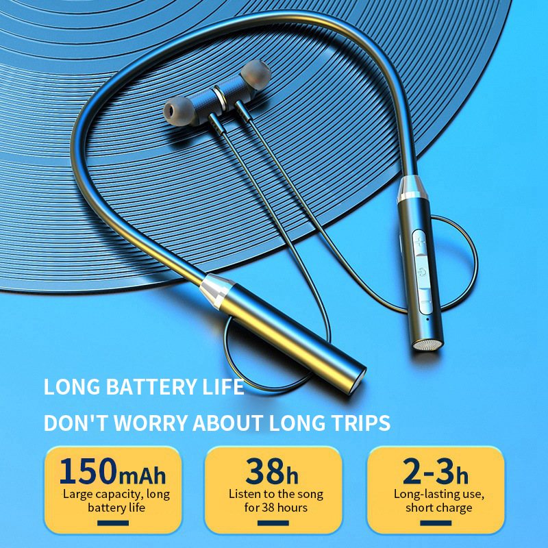 Wireless Bluetooth Earphones N - Magnetic Neckband Sports Earphones recension och pris