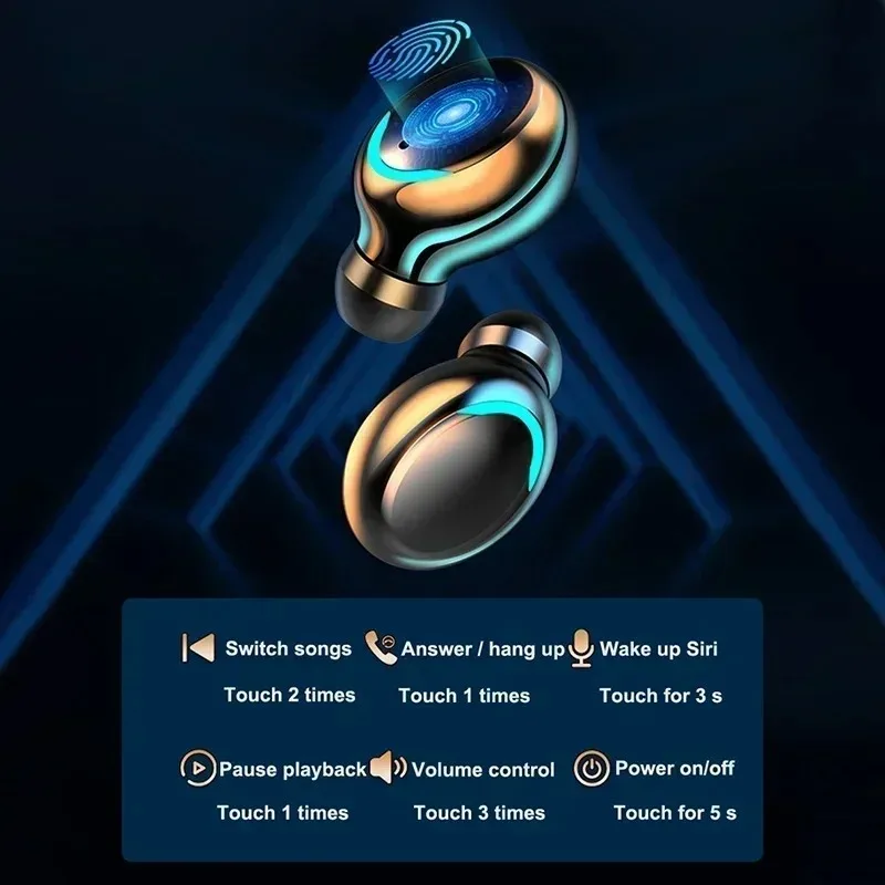Bluetooth Headphones 9D Stereo - Tws Earbuds Bluetooth 5.3 recension och pris