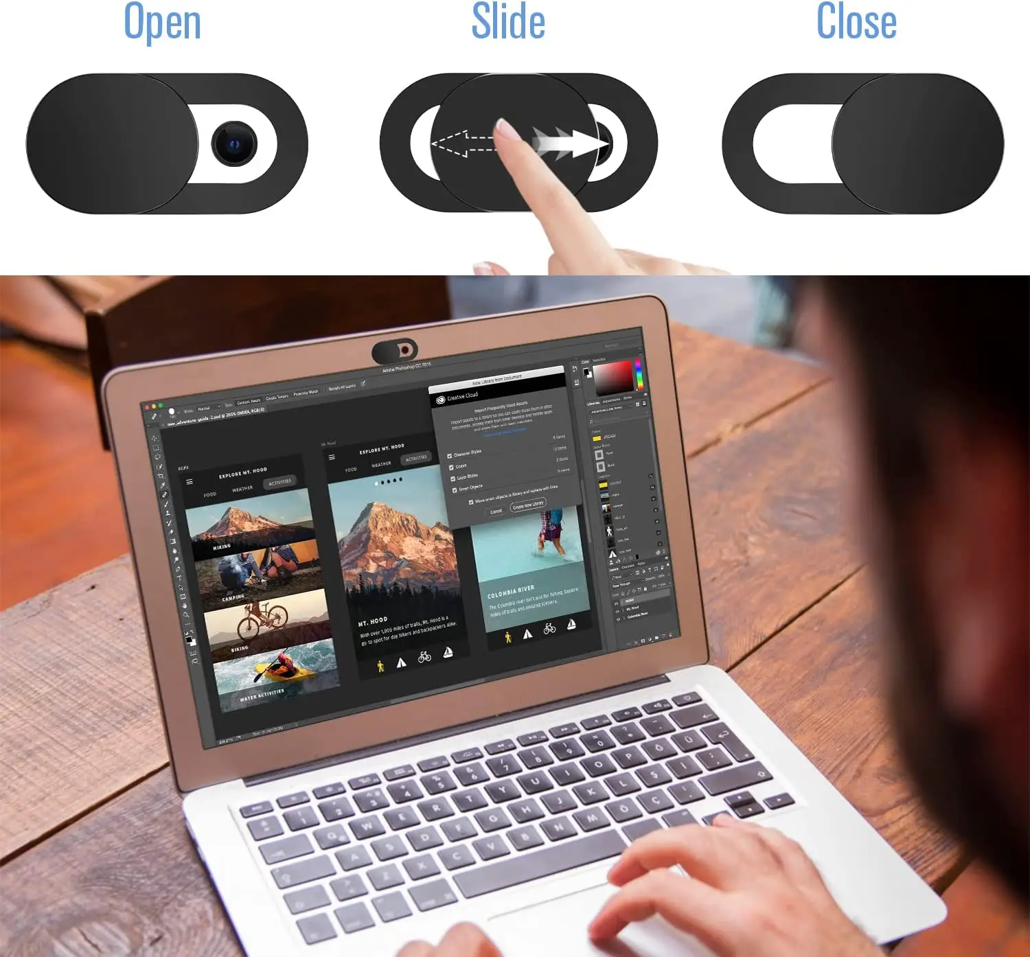 Plastic Camera Cover Shutter M - Tablets recension och pris