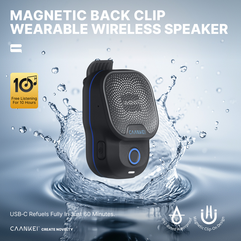 Wearable Bluetooth Speaker IPX - Portable Bluetooth Speaker Waterproof Ipx7 recension och pris