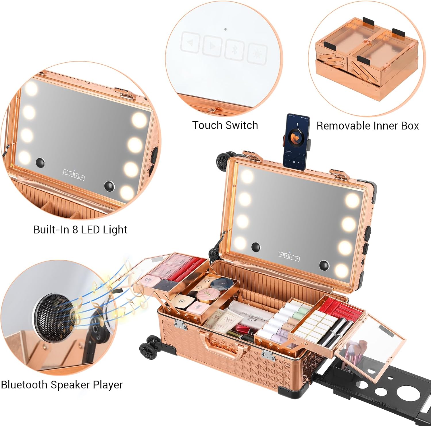 Mirror and Bluetooth Speaker P - Speakers recension och pris