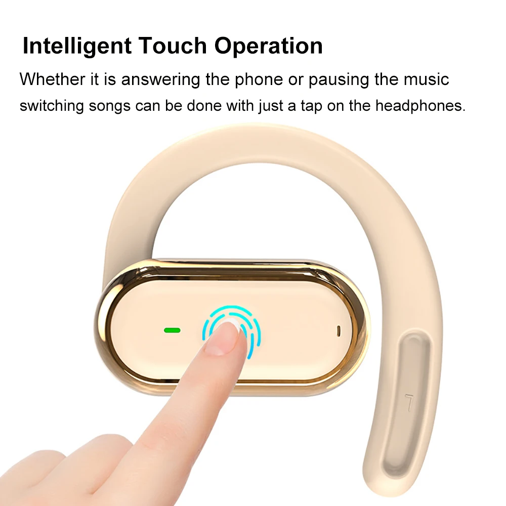 KEBIDUMEI Open-Ear Bluetooth 5 - Bone Conduction Running Headphones recension och pris