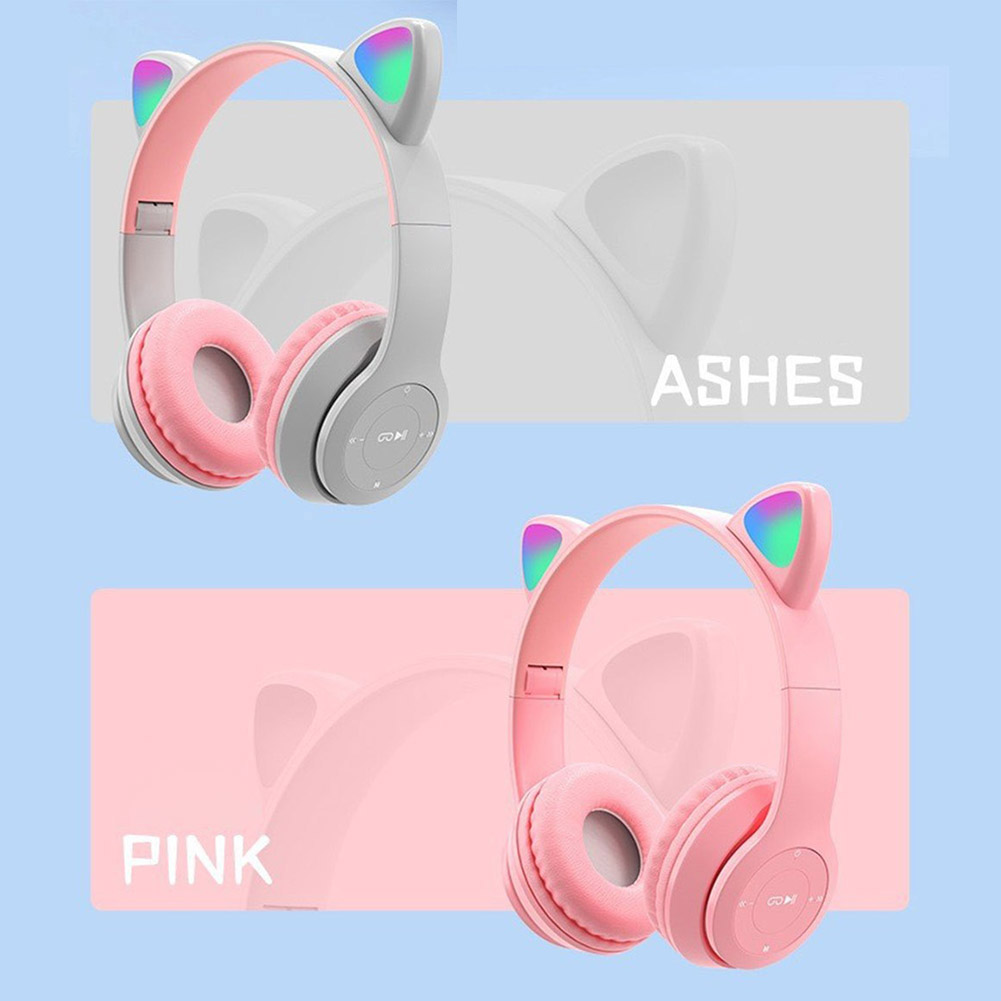 Cute Cat Ear Bluetooth Headpho - Cat Ear Bluetooth Headset Led recension och pris
