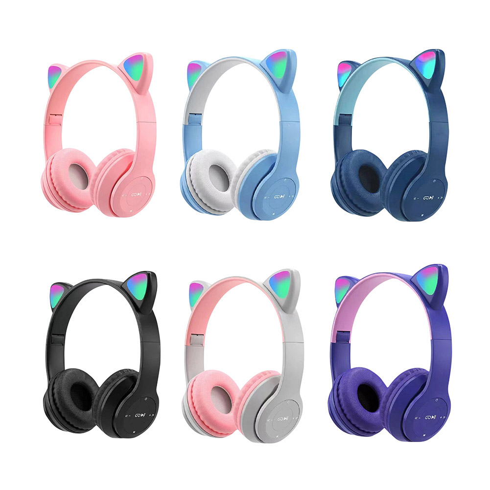 Cute Cat Ear Bluetooth Headpho - Cat Ear Bluetooth Headset Led recension och pris