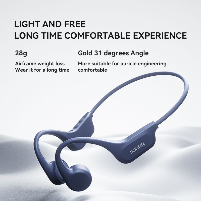 Sanag B60S IPX8 Swimming Bluet - Bone Conduction Running Headphones recension och pris