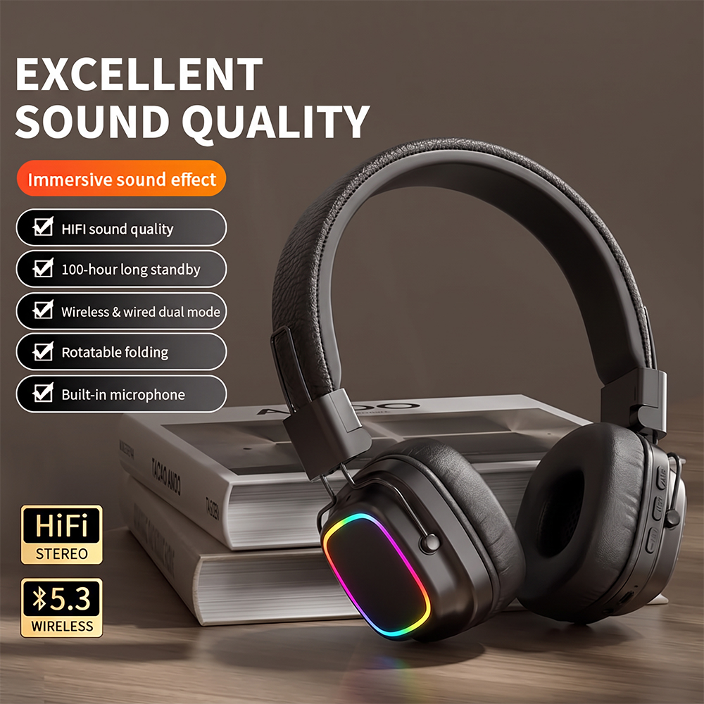 Choice BT1636 Retro Classic Wi - Anc Wireless Over Ear Headphones recension och pris