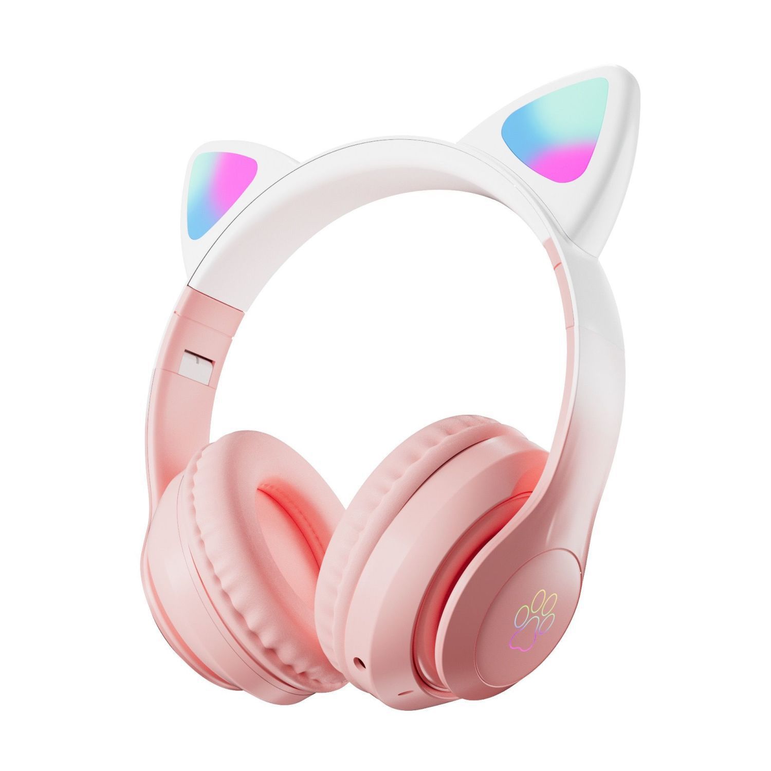 Over-Ear Cat Ear LED Breathing - Anc Wireless Over Ear Headphones recension och pris