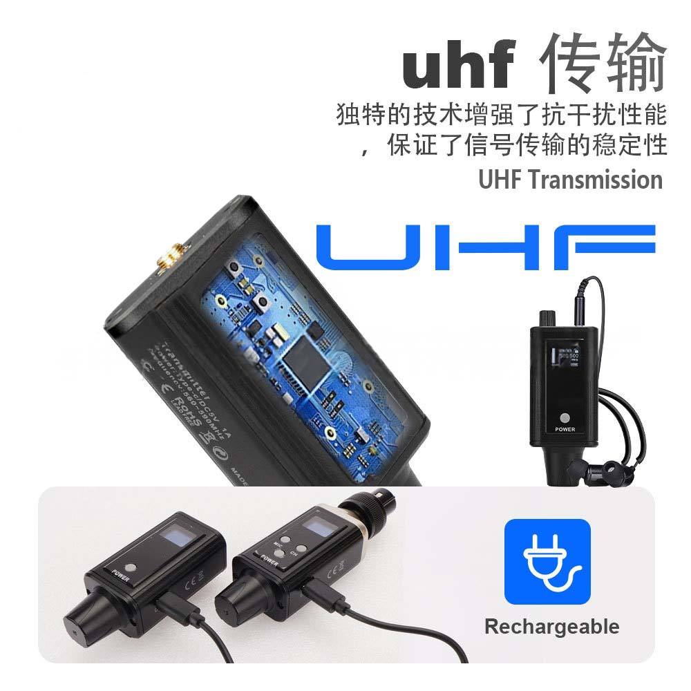 Professional UHF IEM Wireless  - In Ear Monitors For Singers recension och pris