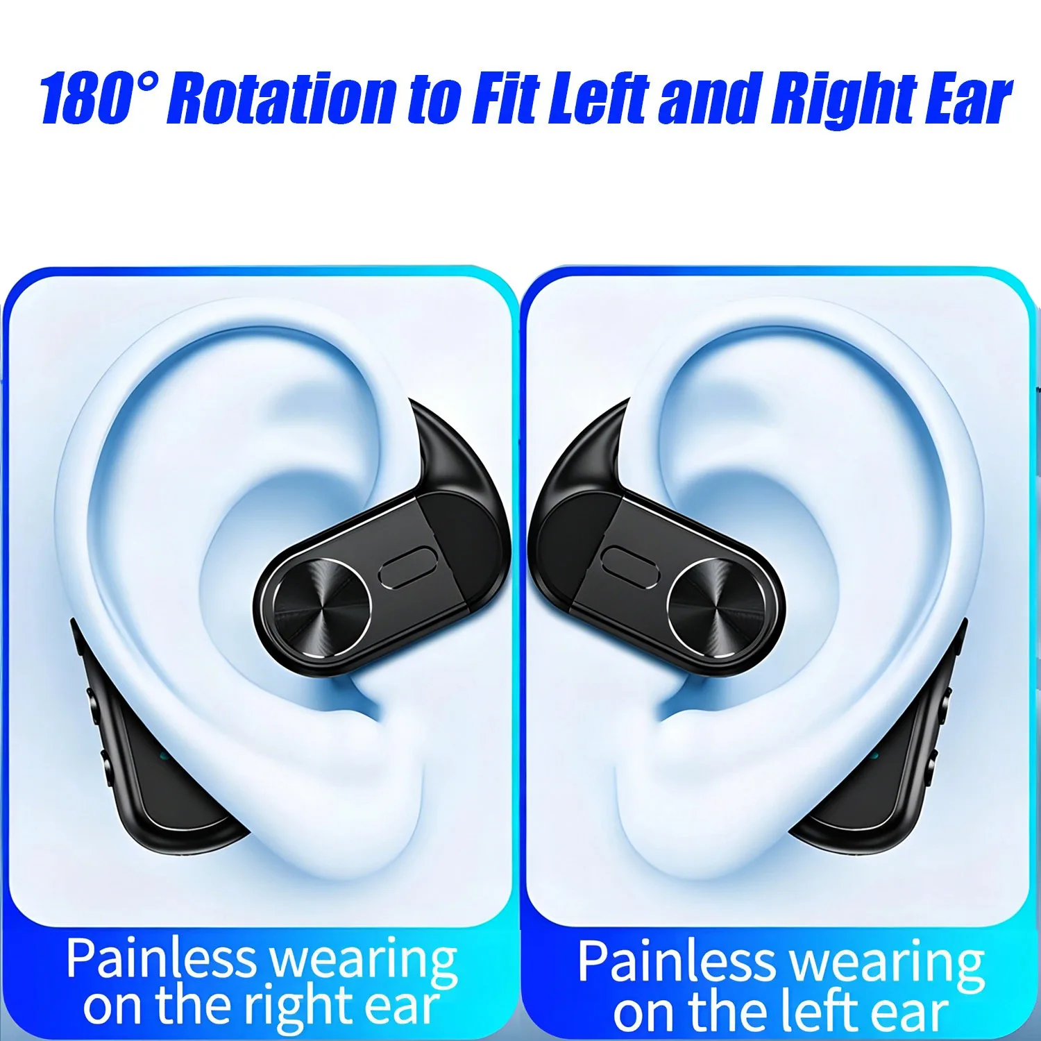 Wireless Bluetooth Headphones  - Bone Conduction Running Headphones recension och pris