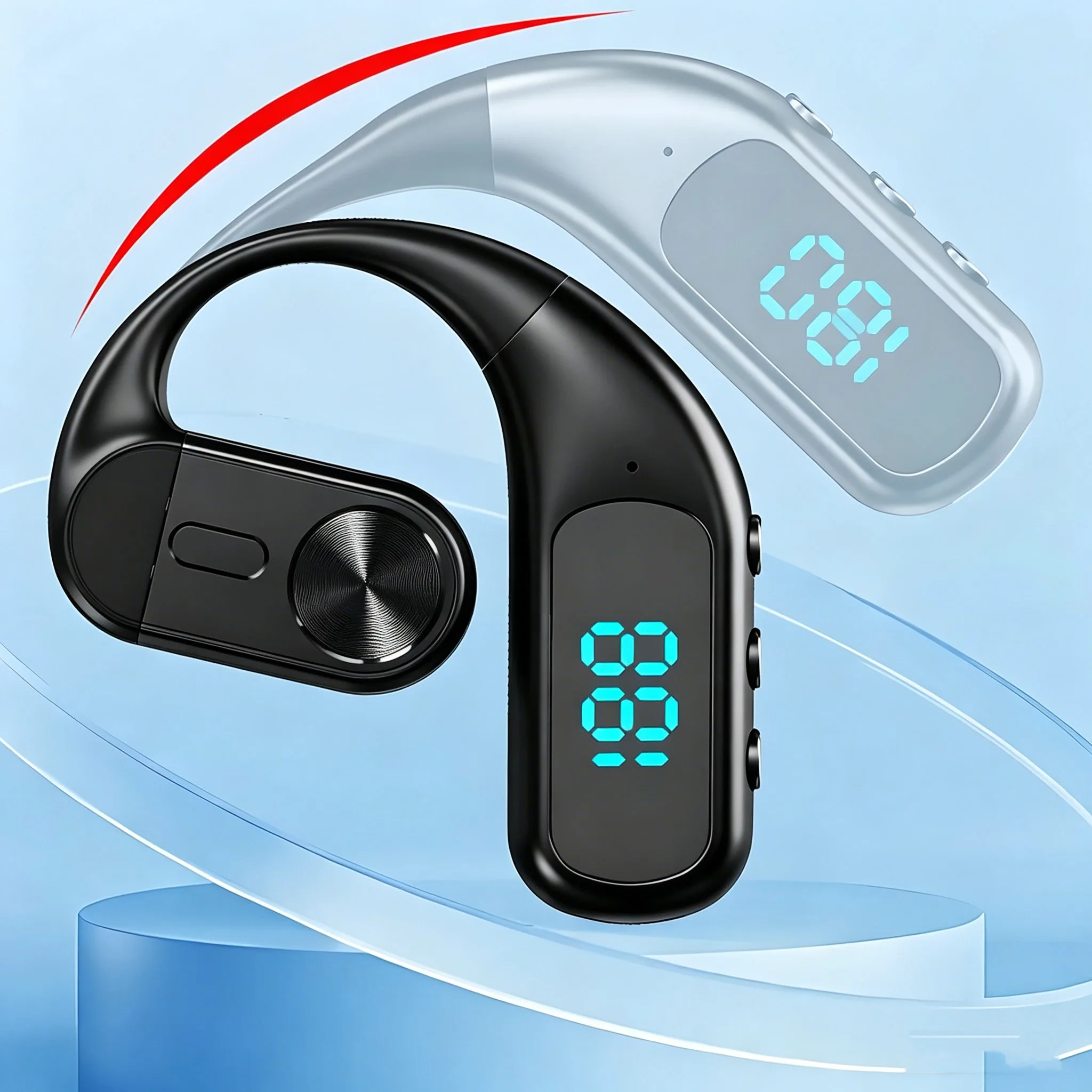 Wireless Bluetooth Headphones  - Bone Conduction Running Headphones recension och pris