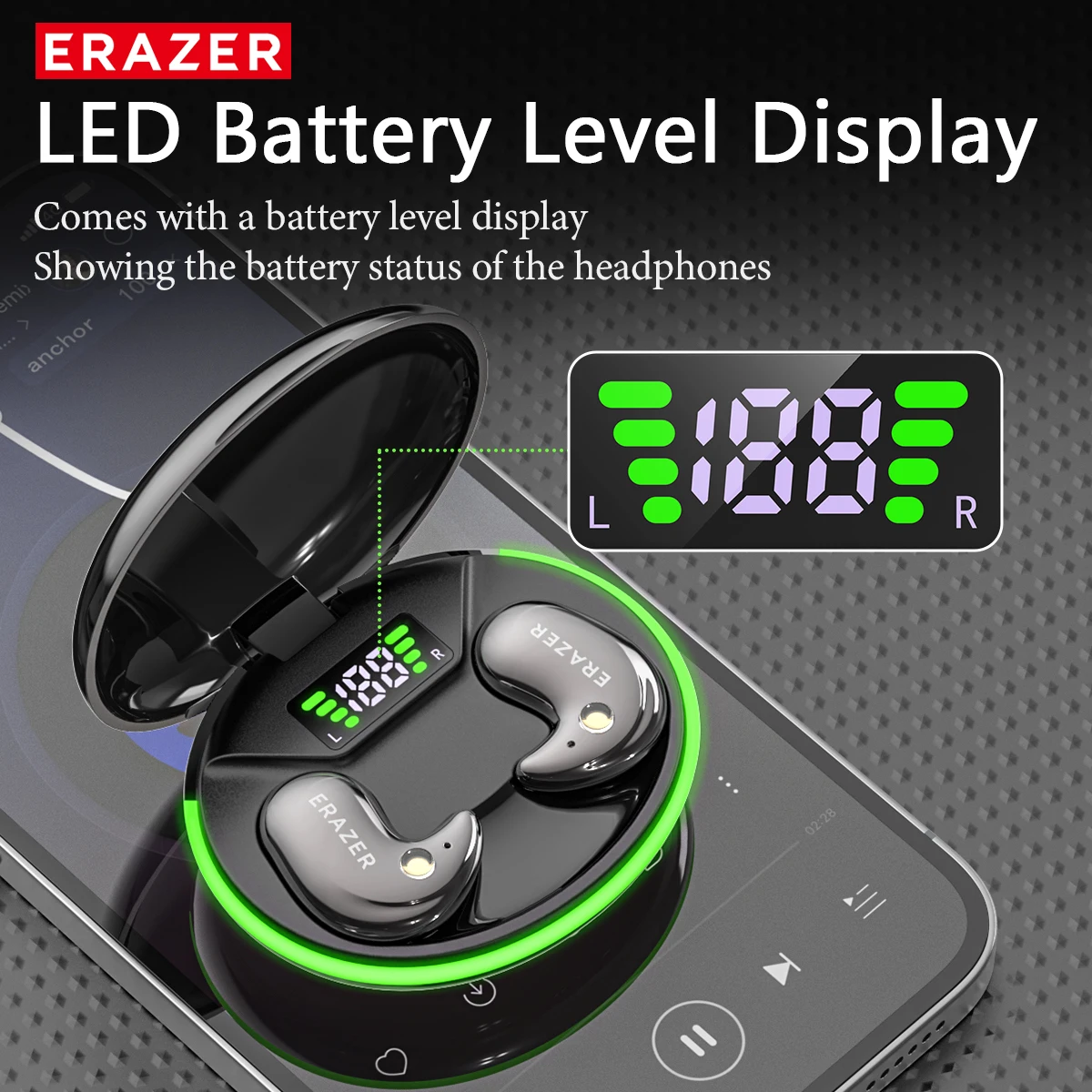 EARZER XF58 In-Ear Bluetooth H - Sleep Mask Headphones Bluetooth recension och pris