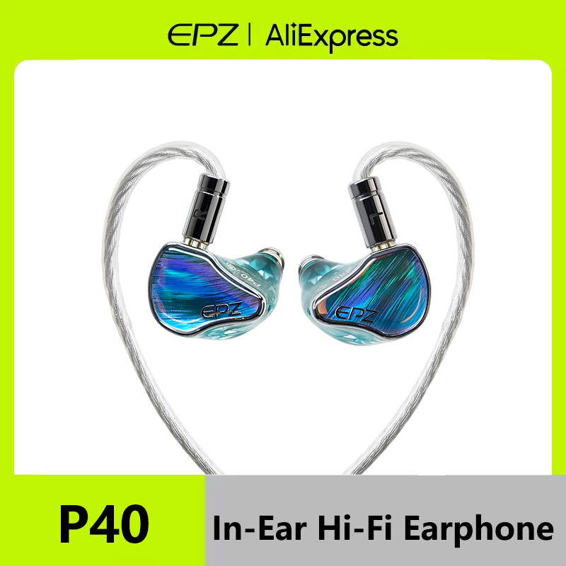 EPZ P40 In-Ear Earphone HiFi I - Planar Magnetic Iem Earphones recension och pris