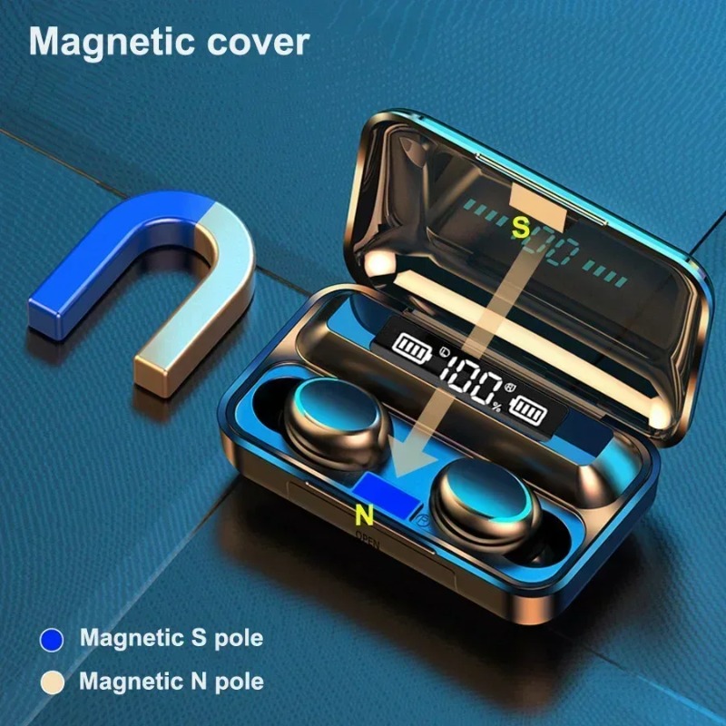 TWS Wireless Earphones With Di - Tws Earbuds Bluetooth 5.3 recension och pris