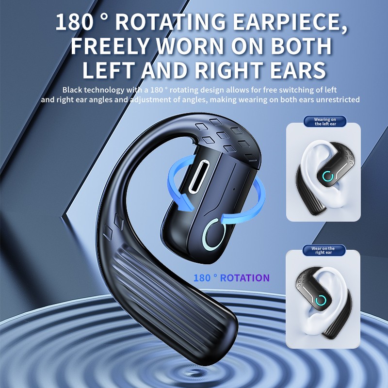 Bluetooth 5.4 Open Wireless Ea - Open Ear Air Conduction Headphones recension och pris