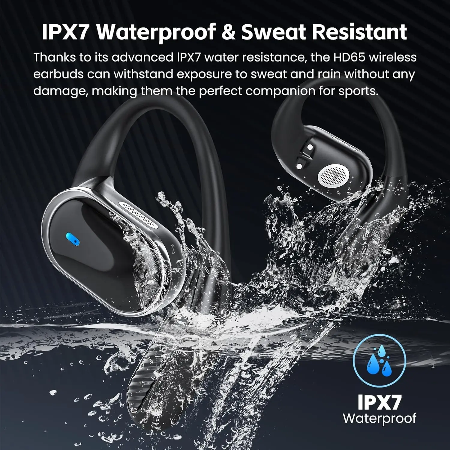 Bluetooth Earphones Wireless H - Open Ear Air Conduction Headphones recension och pris